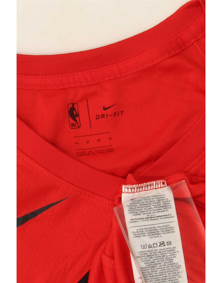 Top cu vestă grafică Nike Toronto Raptors pentru bărbați, roșu mediu, poliester