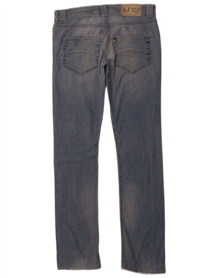 Blugi Slim Femei ARMANI L30 L33 Bumbac Albastru