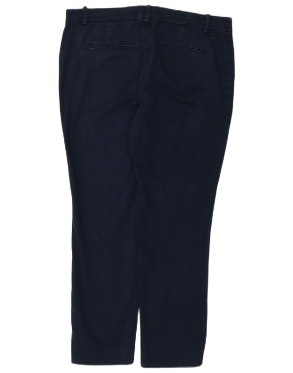 Pantaloni tăiați pentru femei Ralph Lauren US 8 Medium W32 L25 Bleumarin
