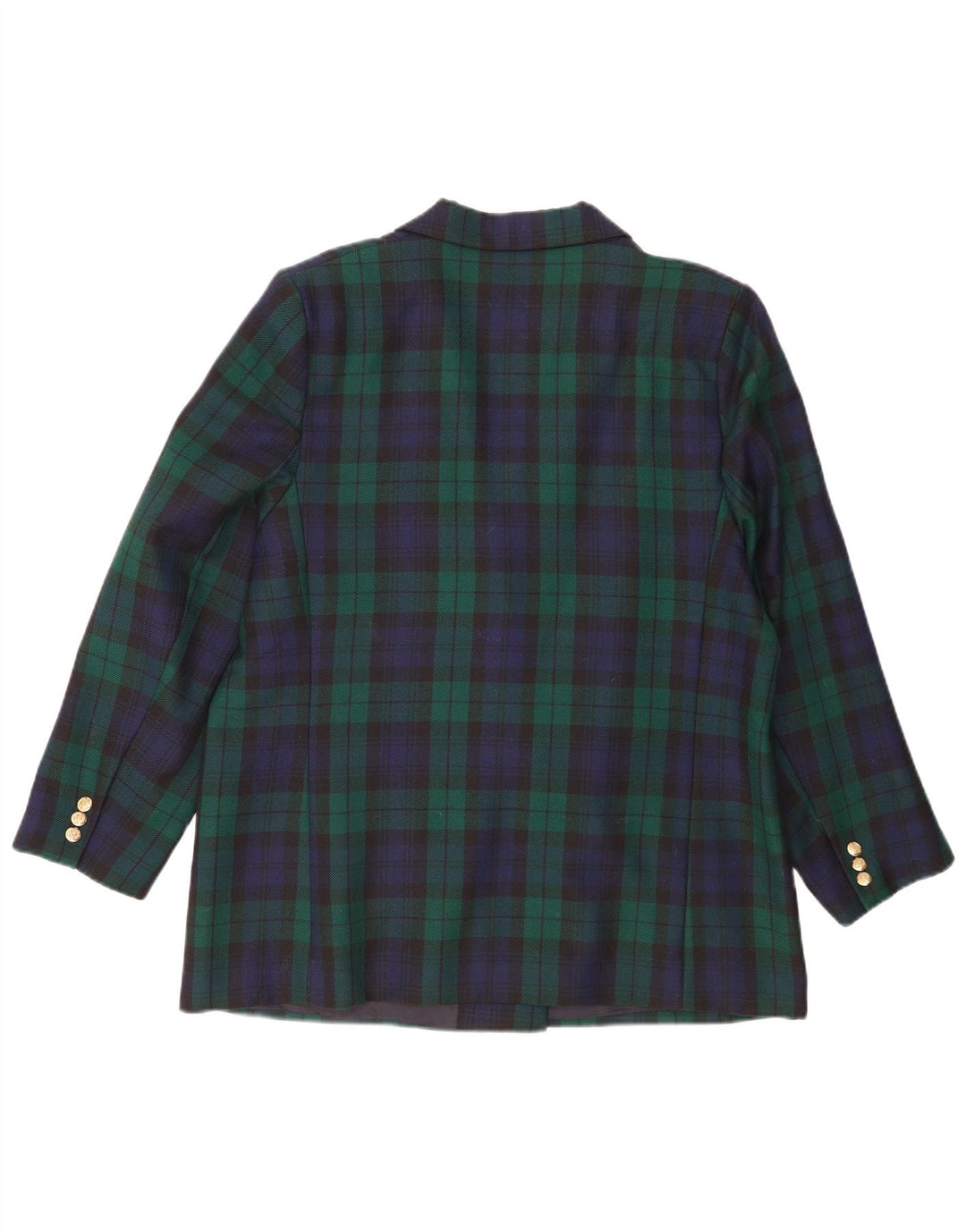 Marks & Spencer jachetă pentru bărbați cu două piepturi, UK 44 2XL, verde check