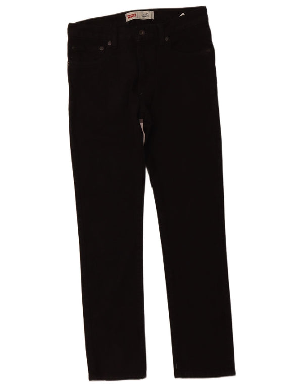 Jeans skinny pentru fete LEVI'S 510 15-16 ani W28 L28 bumbac negru