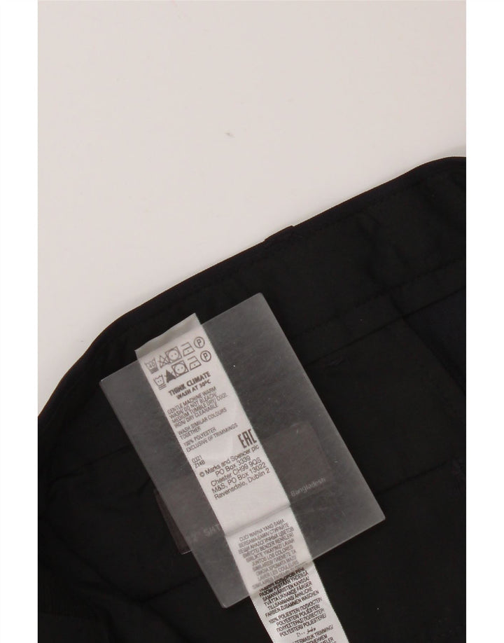 Pantaloni chino subțiri pentru bărbați Marks & Spencer L32 L29 Poliester bleumarin