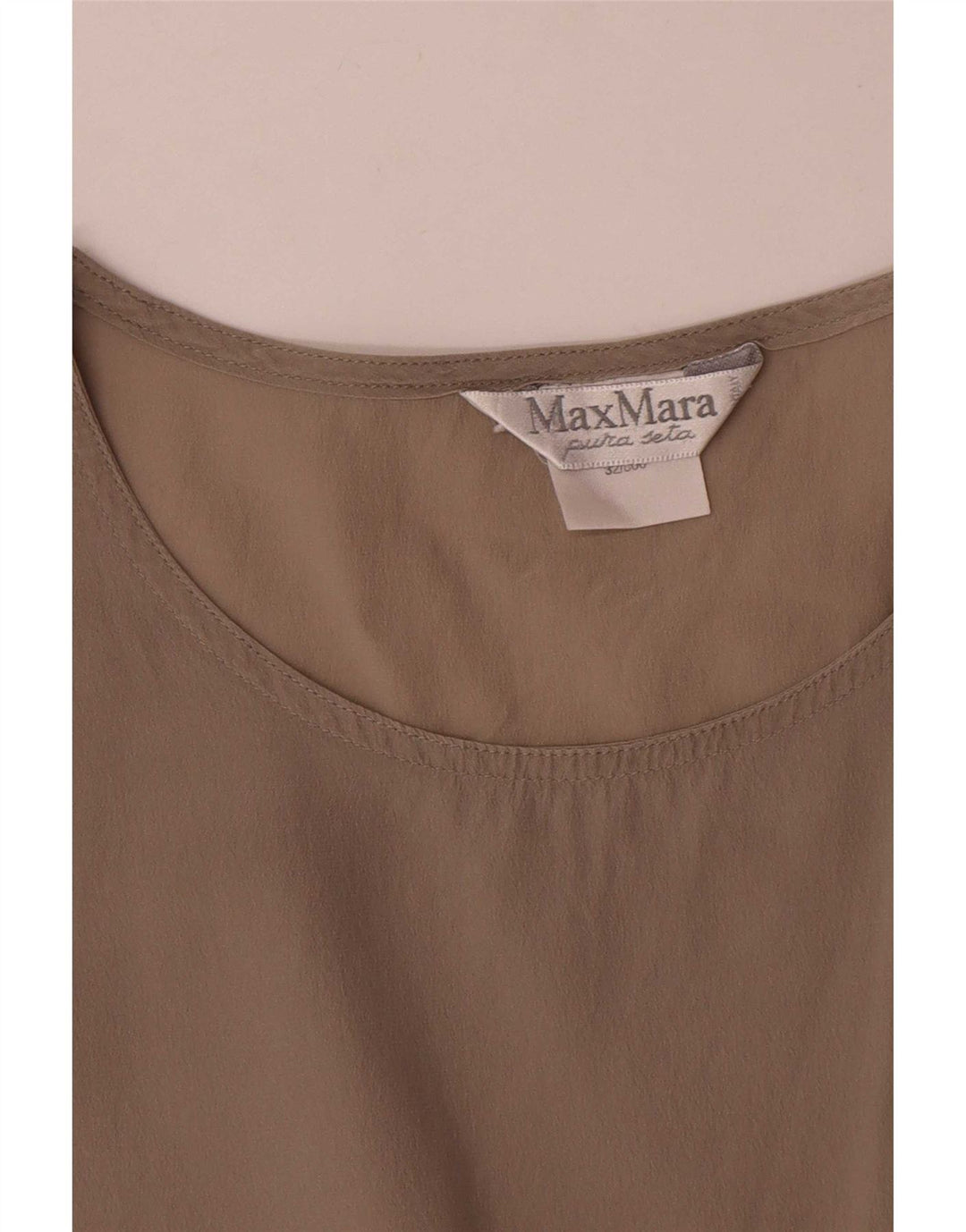 Bluză pentru femei Max Mara, UK 12, mătase, gri mediu