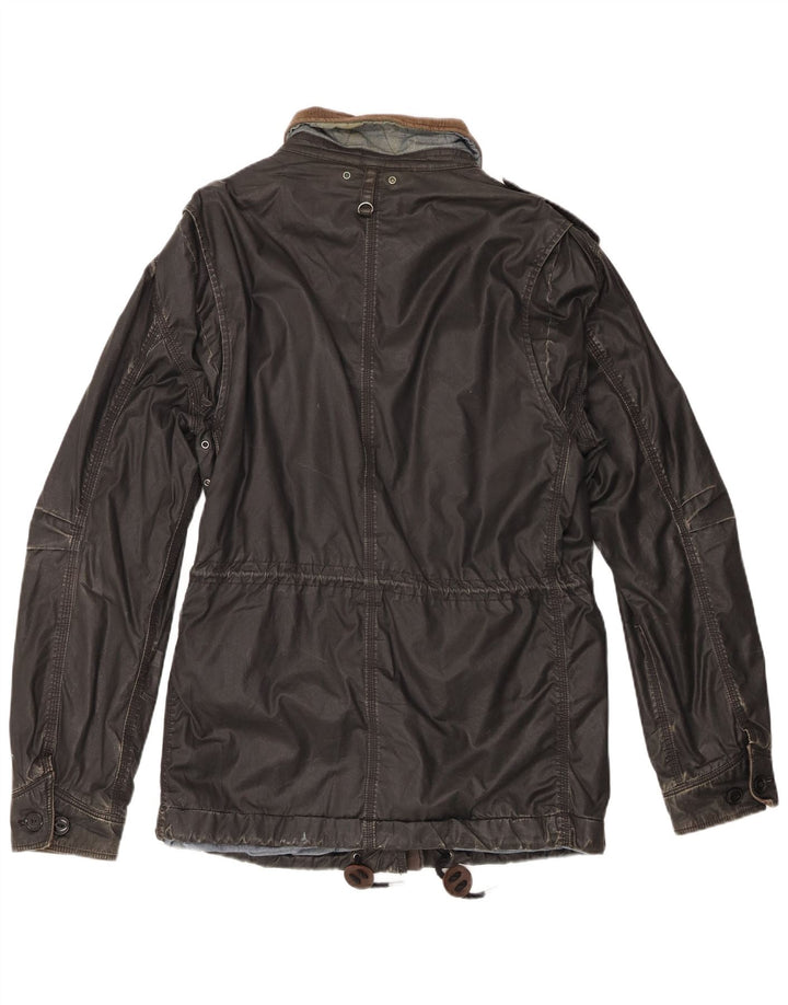 Jachetă militară Levi's pentru bărbați UK 40, mare, negru, bumbac