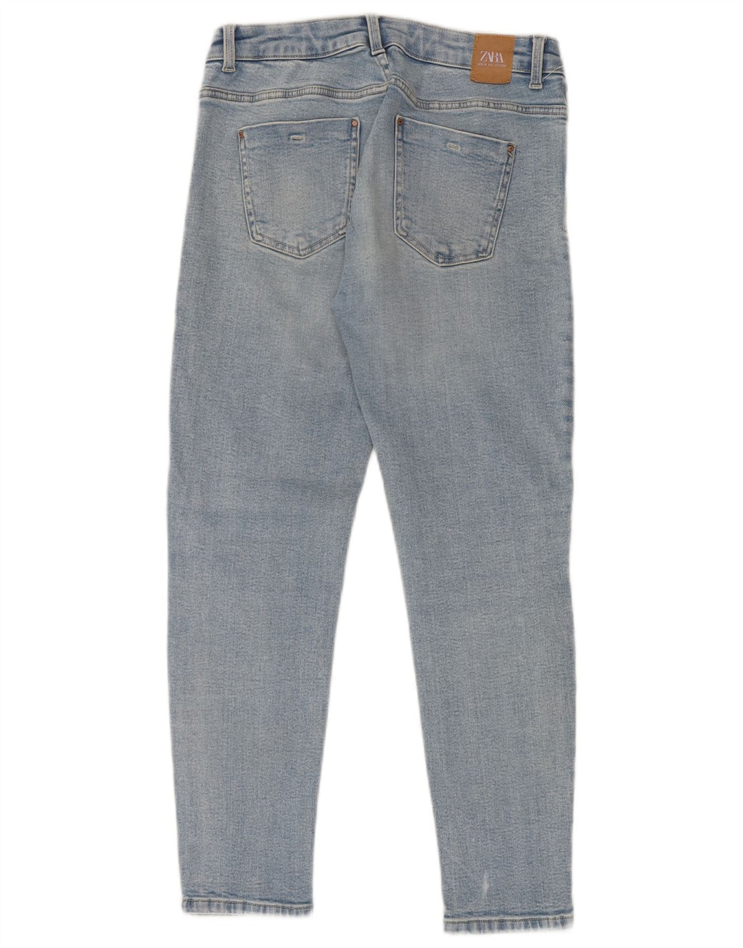 Blugi skinny dama Zara EU 40 Medium W30 L28 Albastru