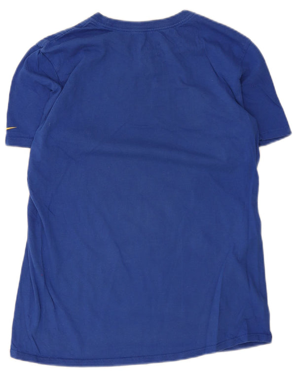 Tricou grafic Nike pentru bărbați, cu croială atletică, Top Medium Blue