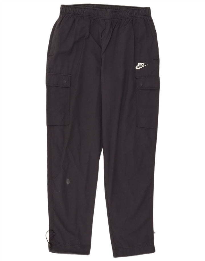 Pantaloni de trening Nike pentru bărbați Cargo, bumbac mediu albastru bleumarin