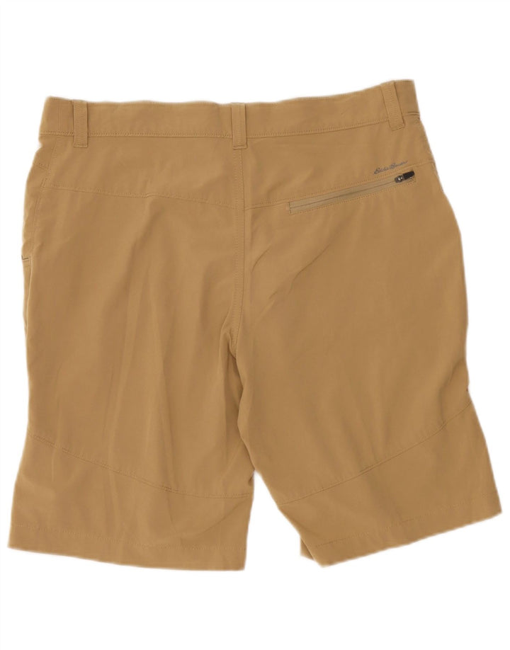 Pantaloni scurți chino pentru bărbați Eddie Bauer W33 poliester mediu bej