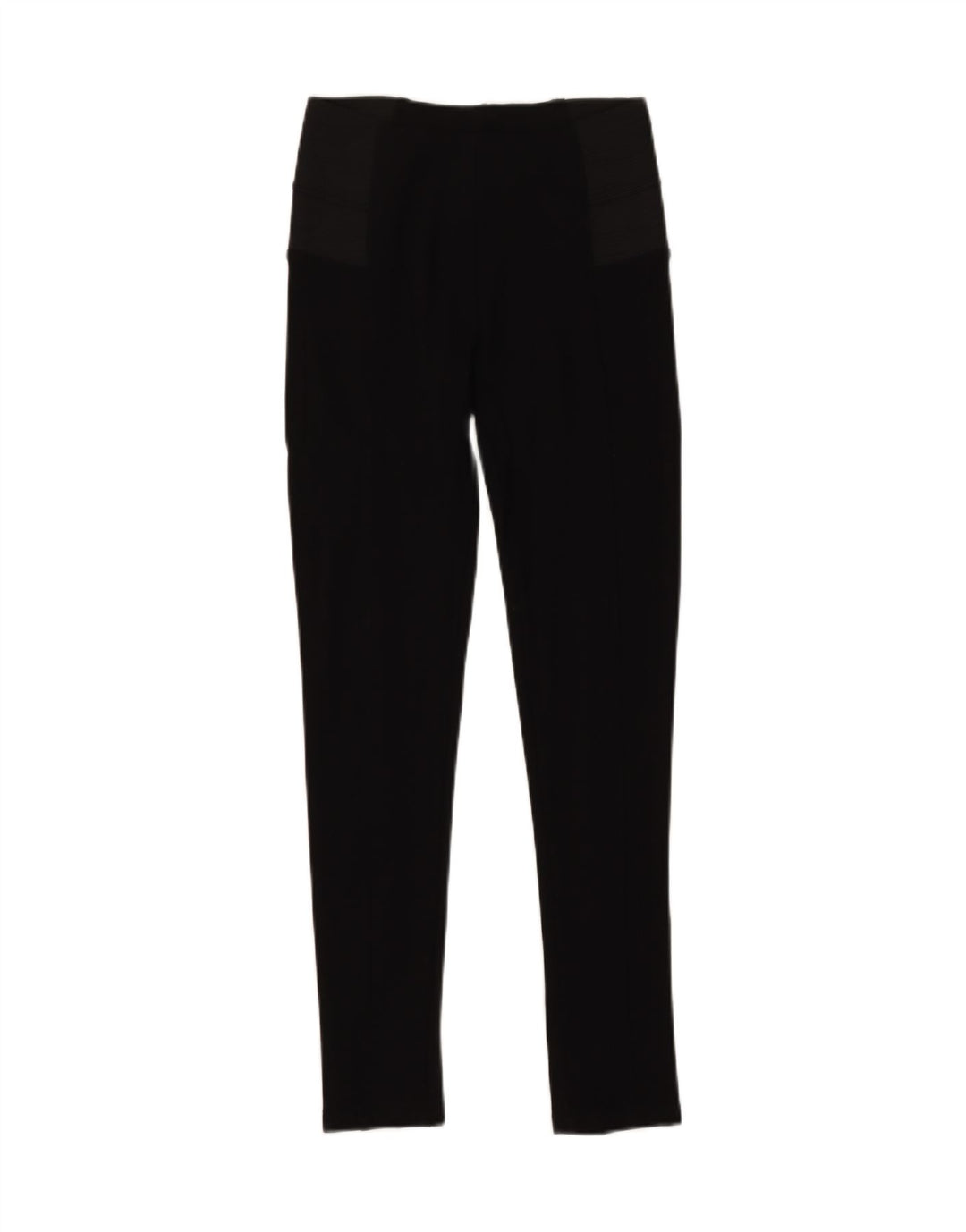 ZARA Womens Leggings UK 10 Small Black Colourblock Vintage Zara and Second-Hand Zara from Messina Hembry 