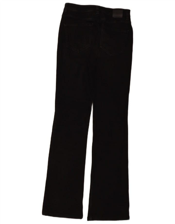Massimo Dutti Blugi Bootcut Femei EU 38 Mici W28 L32 Negri