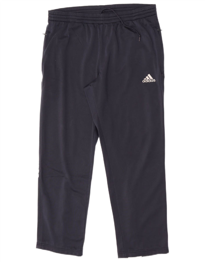 Trening complet pentru bărbați Adidas UK 38/40 Gri mediu Poliester color bloc