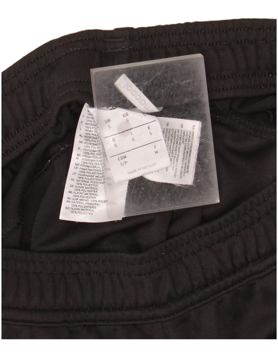 Pantaloni de trening Climacool ADIDAS pentru bărbați, poliester negru mic