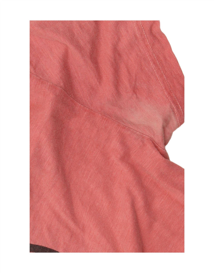Tricou grafic pentru bărbați HUGO BOSS Top mare roz