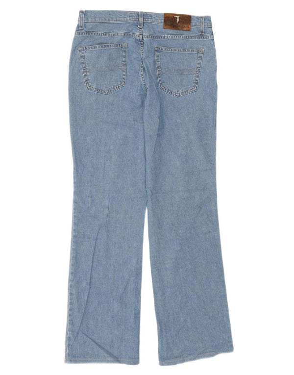 Blugi drepti pentru femei Trussardi W30 L29 Bumbac albastru