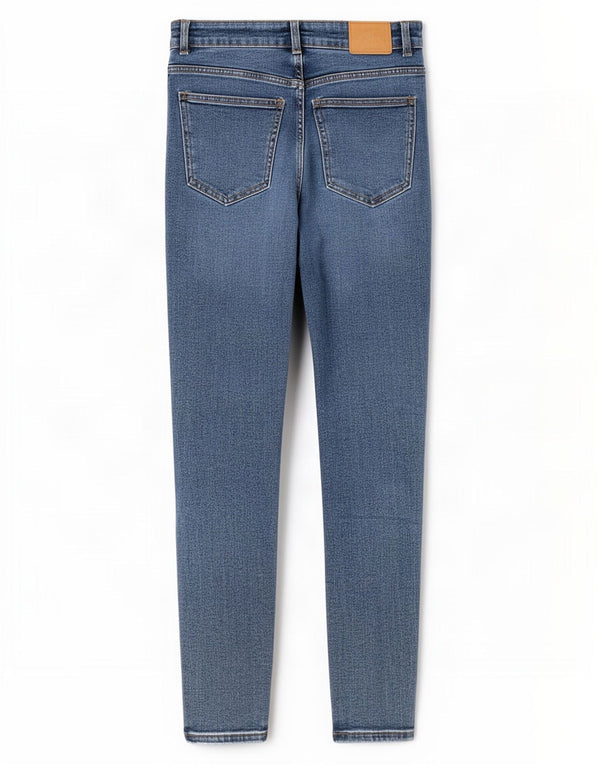 Blugi skinny de damă Zara EU 42 Large W32 L28 Blue Bumbac