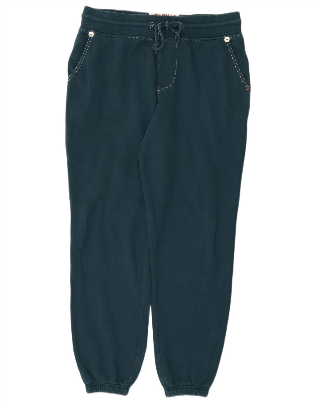 True Religion Pantaloni de trening pentru bărbați Pantaloni de jogging verde mediu