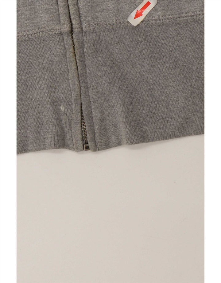 Jachetă de top pentru trening cu grafică Levi's pentru femei UK 18 XL, gri pete