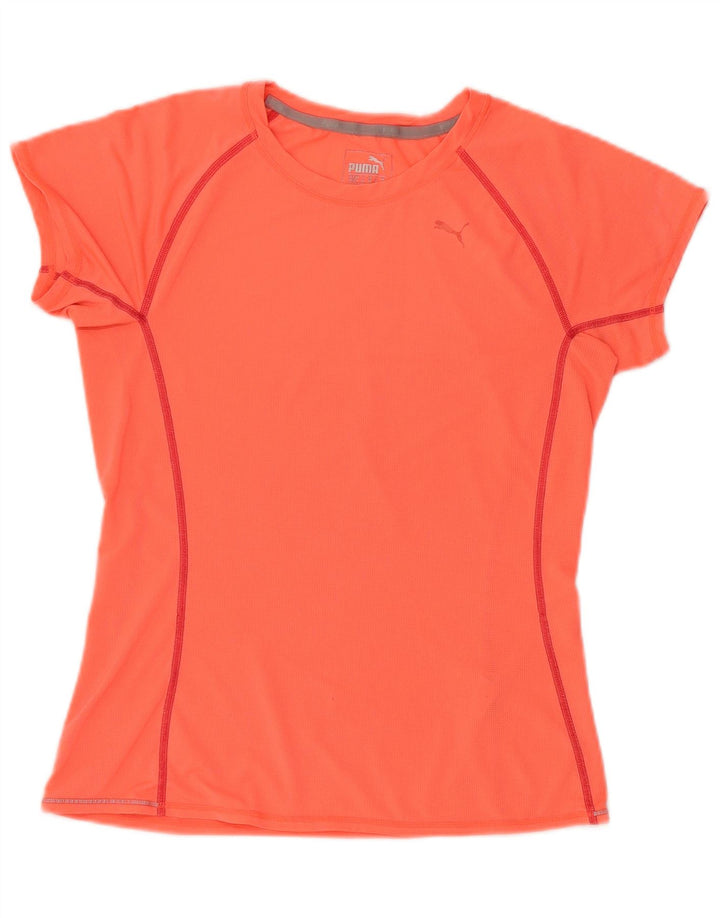 Tricou PUMA pentru femei Top UK 8 Small Orange Poliester