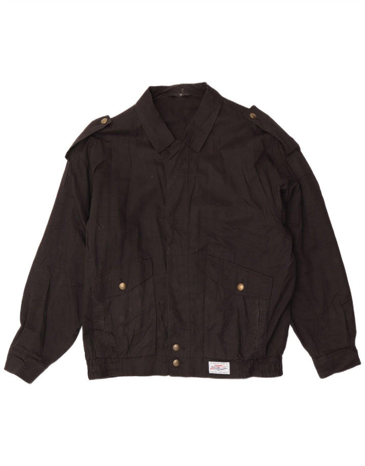 C & A Jachetă Bomber Militară Bărbați EU 54 2XL Bumbac Negru