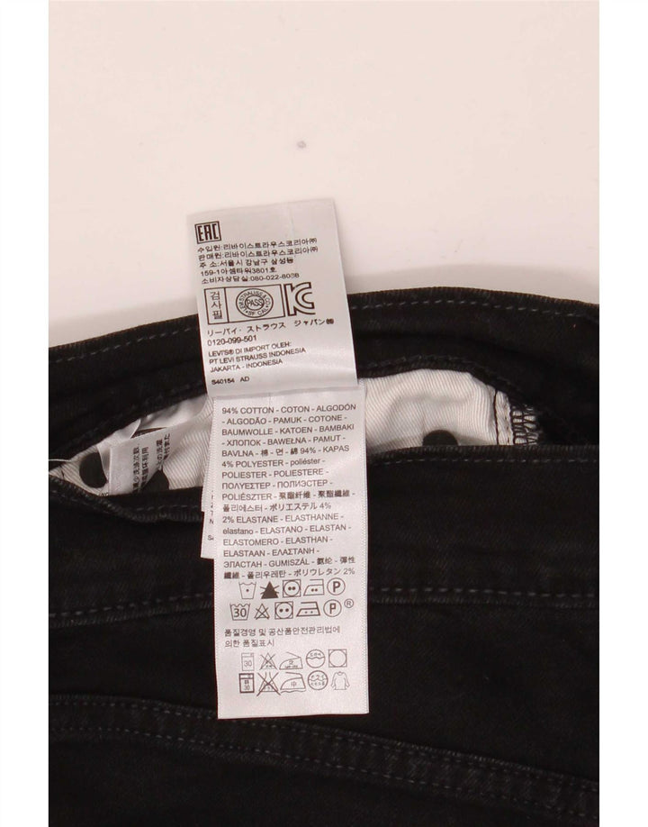 Blugi Levi's 511 Slim pentru bărbați W32 L29 bumbac negru