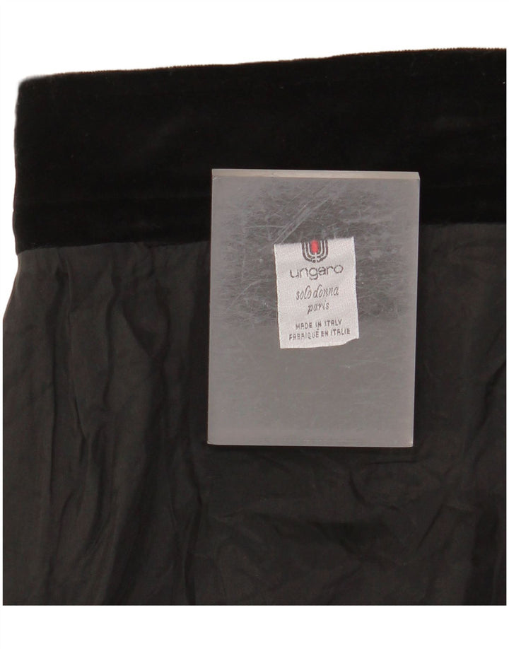 Fusta dreaptă pentru femei UNGARO W30 Medium Black