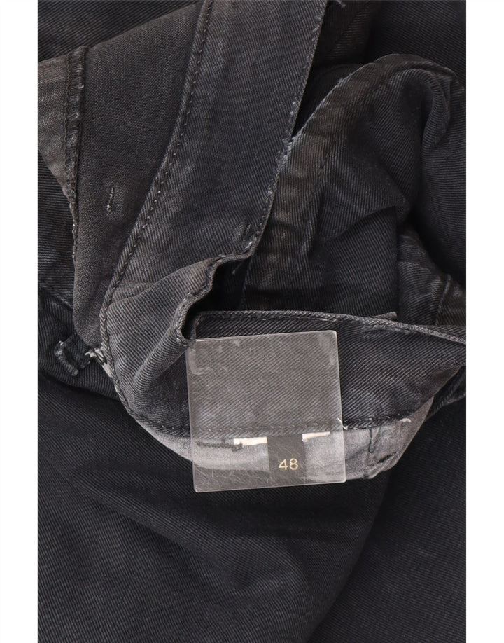 Blugi drepti pentru bărbați Just Cavalli IT 48 Medium W34 L28 Bleumarin