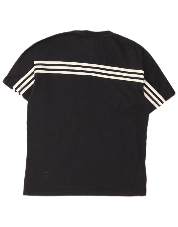 Tricou pentru bărbați Adidas Top mic, negru, bumbac