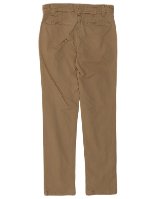 Pantaloni chino slim pentru băieți Benetton 10-11 ani XL W26 L26 bej bumbac