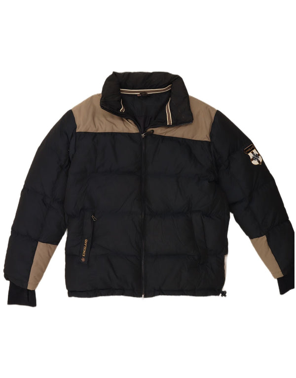 Jachetă căptușită pentru bărbați KINGSLAND UK 42 XL bleumarin poliester color bloc