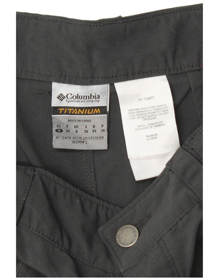 Pantaloni cargo Columbia Titanium Joggers pentru femei UK 8 Small W28 L31 Gri
