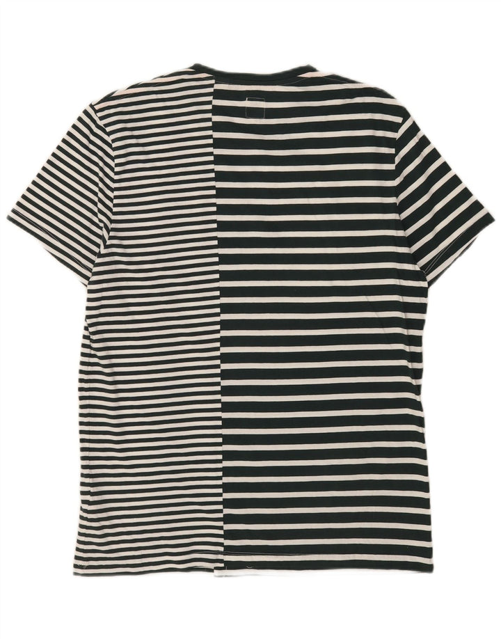 Tricou Jack Wills pentru bărbați Top, mediu alb, bumbac cu dungi