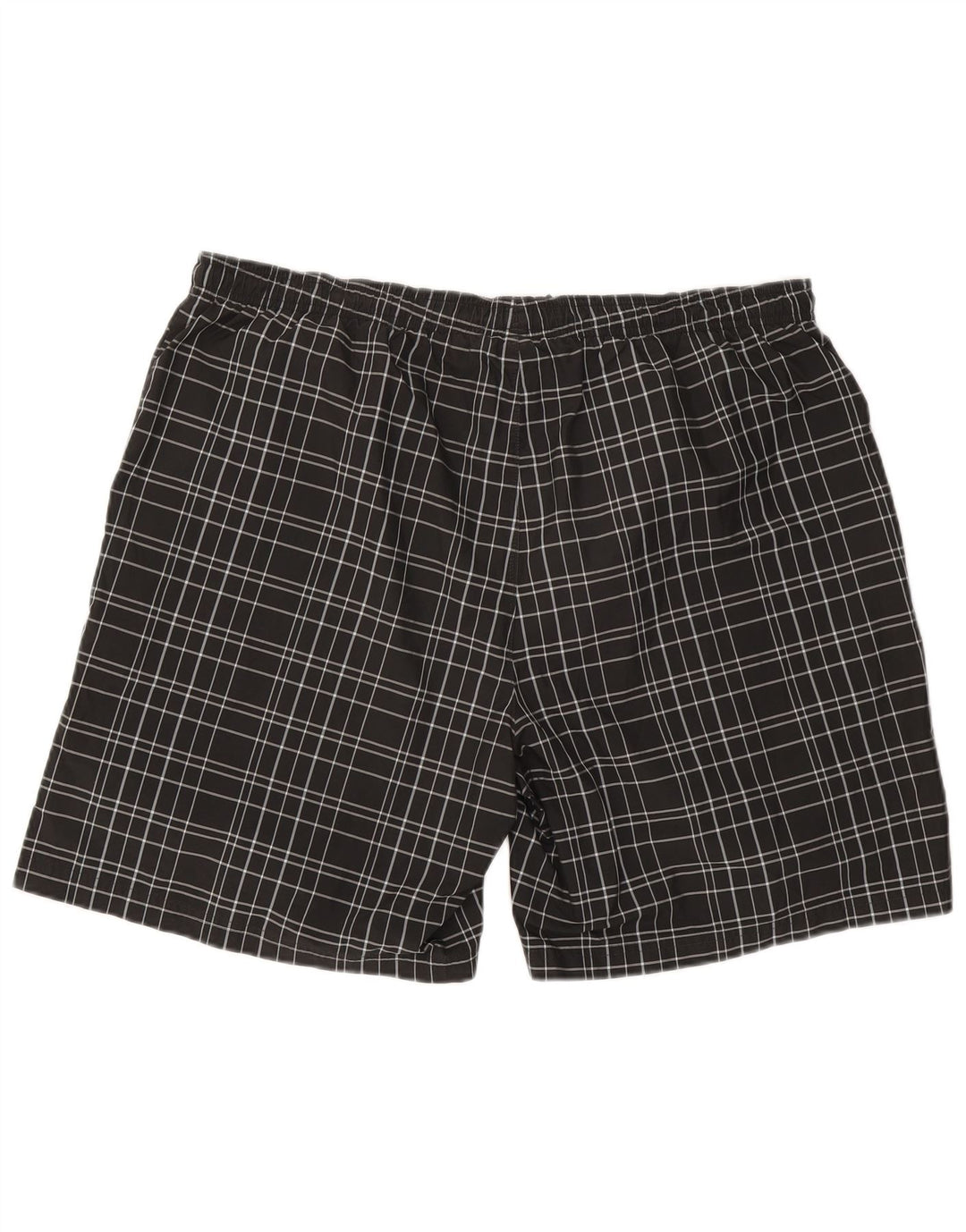 Pantaloni scurți de înot Reebok pentru bărbați 2XL, poliester negru check