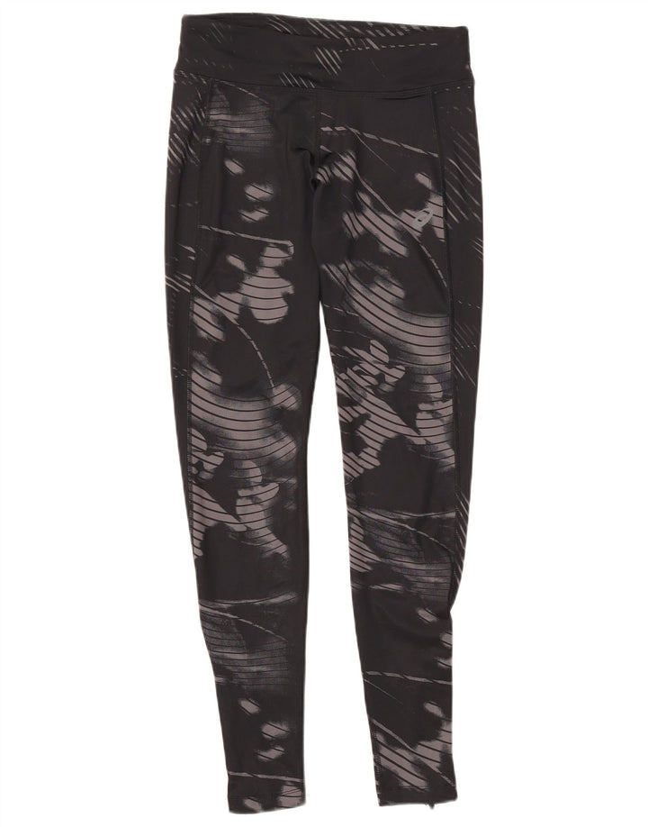 Leggings pentru femei Asics UK 12 Poliester camuflaj mediu negru