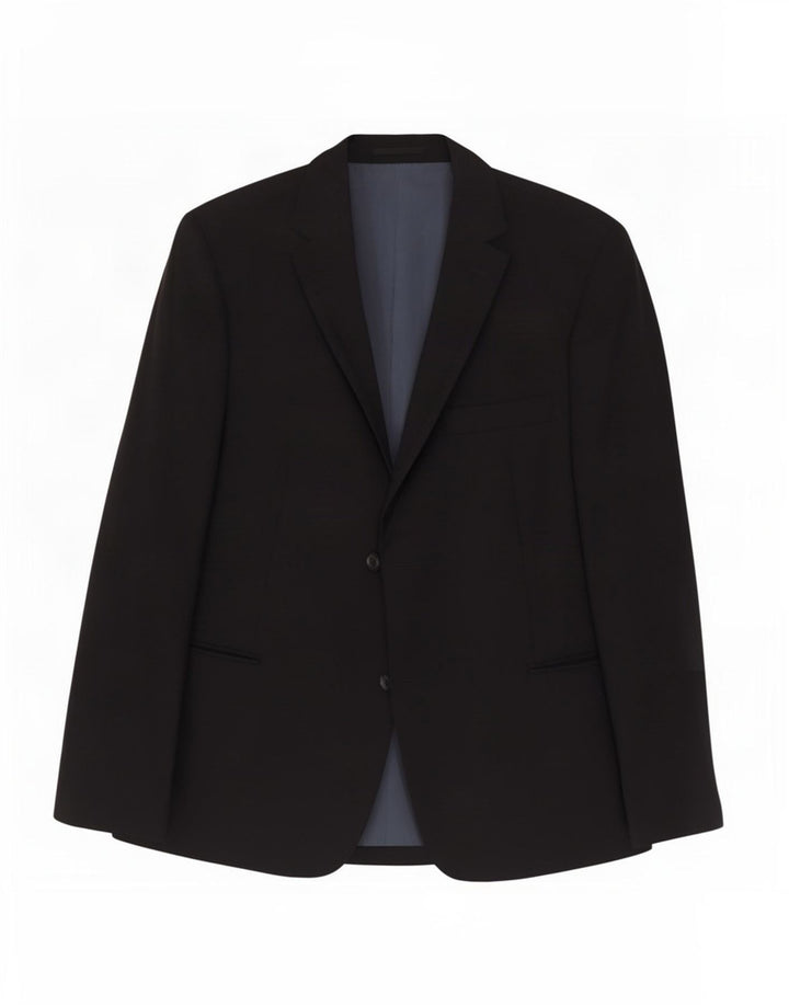 Blazer pentru bărbați Hugo Boss cu 2 nasturi US 42 XL Lână gri