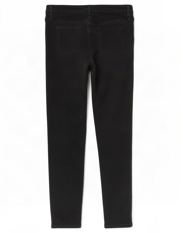 Fat Face blugi jegging pentru femei UK 16 mare W32 L27 bumbac negru