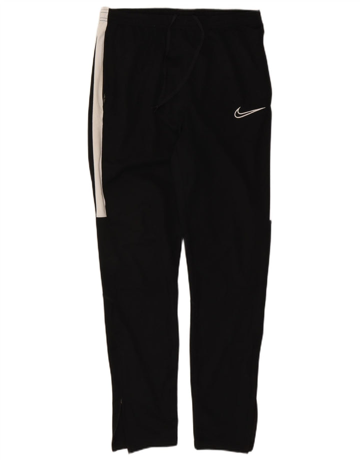 Pantaloni de trening Nike Dri Fit pentru bărbați, negru mediu, poliester bloc de culoare