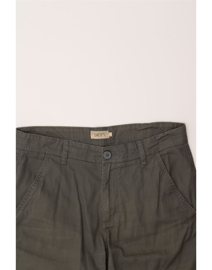 DACK'S Mens Chino Shorts IT 48 Medium W32  Grey Cotton Vintage Dack's and Second-Hand Dack's from Messina Hembry 