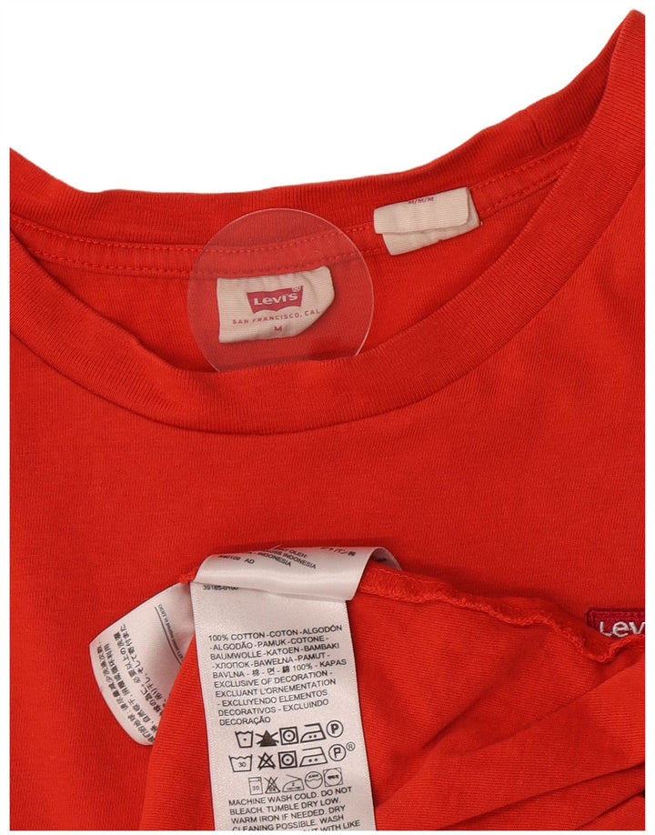 Tricou pentru femei Levi's Top UK 12 Medium Red Bumbac