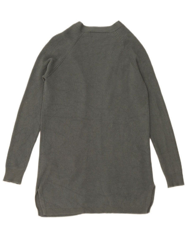 Pulover cardigan deschis pentru femei Marks & Spencer UK 6 XS Viscoză verde