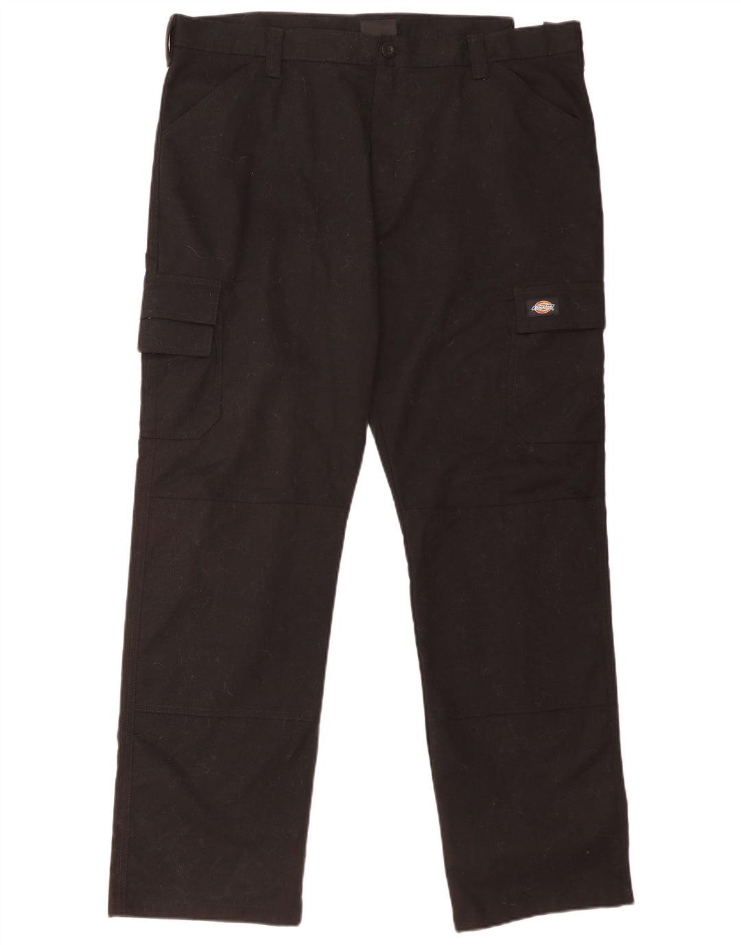 Pantaloni cargo dritti pentru bărbați Dickies W40 L32 Poliester negru