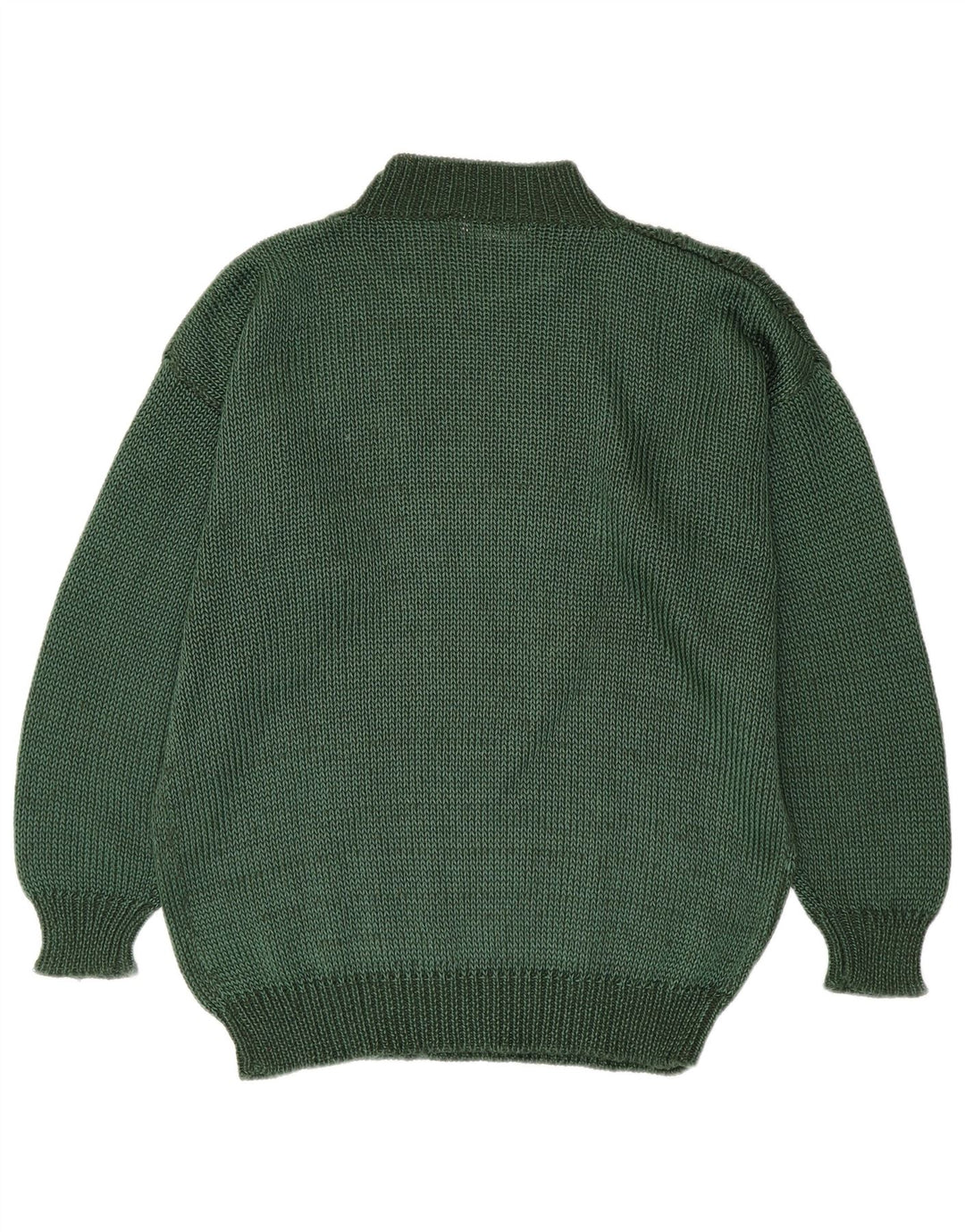 Pulover Toplike pentru bărbați cu gât țestoasă, mărimea 40 verde mediu Argyle/Diamond