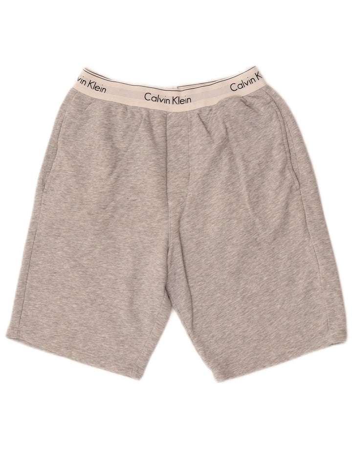 Pantaloni scurți Calvin Klein Graphic Sport pentru bărbați, bumbac, gri mici