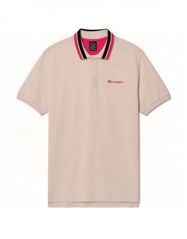 Tricou polo pentru bărbați Champion 2XL Paie albă