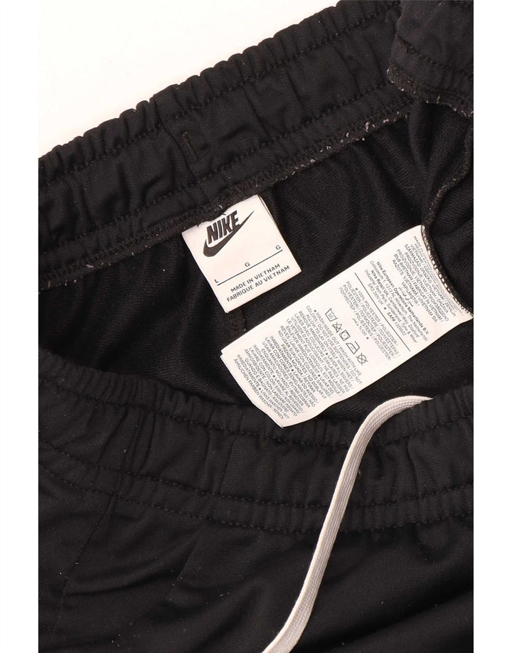 Pantaloni de trening pentru bărbați Nike Joggeri mari, negru, poliester color bloc
