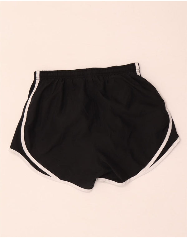 Pantaloni scurți sport Nike Dri Fit pentru femei UK 4 XS Poliester negru