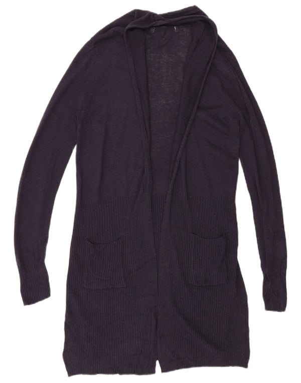 MARKS & SPENCER Pulover cardigan cu paragate pentru femei UK 10 Mic bleumarin