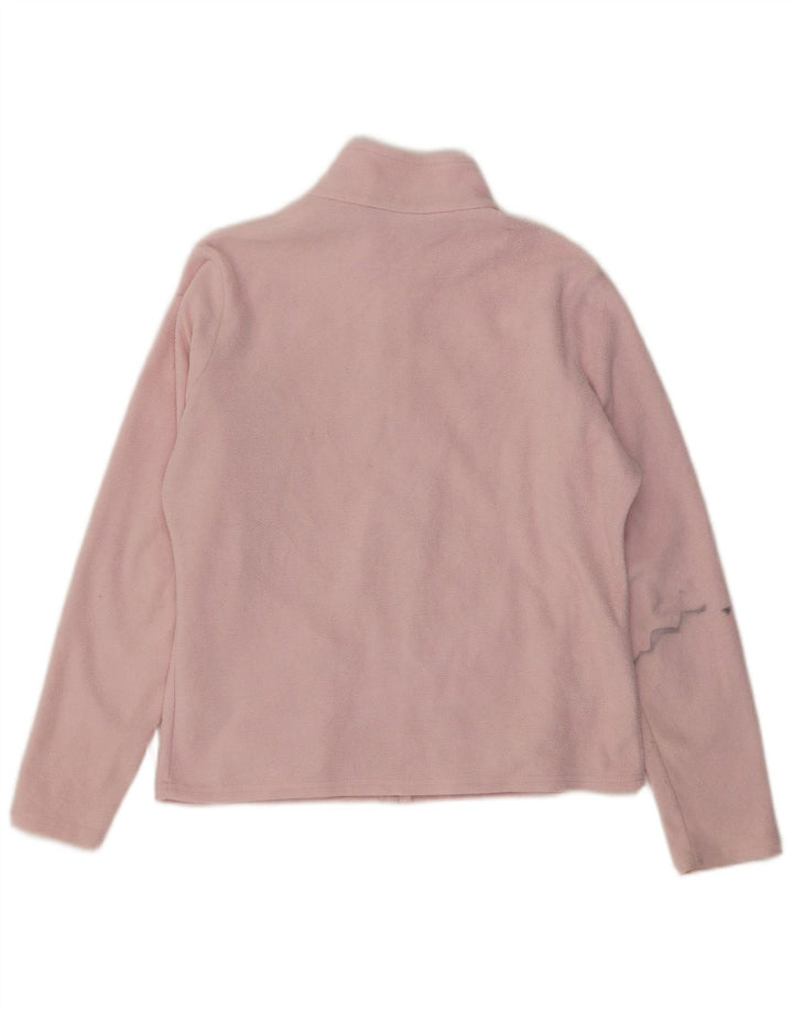 Jachetă fleece pentru femei Marks & Spencer UK 14, mare, roz, poliester