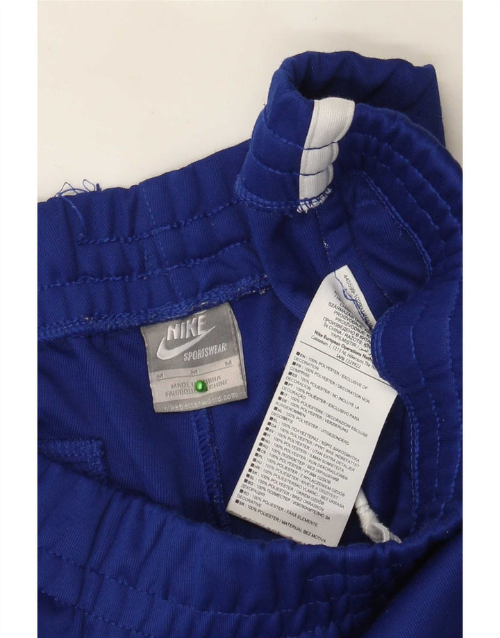 Pantaloni de trening pentru bărbați Nike, albastru mediu, poliester color bloc