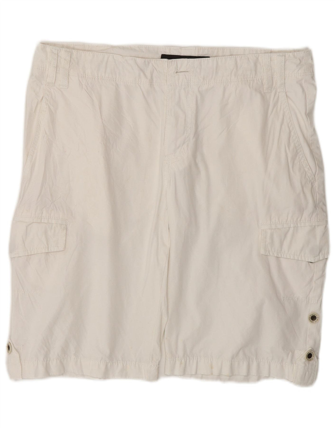 Pantaloni scurți cargo Calvin Klein pentru bărbați W32, bumbac alb mediu