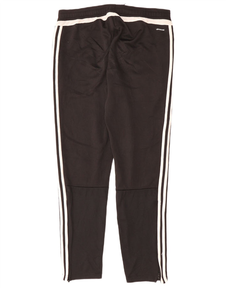 Pantaloni de trening Climacool ADIDAS pentru femei Marea Britanie 16/18 Poliester negru mare